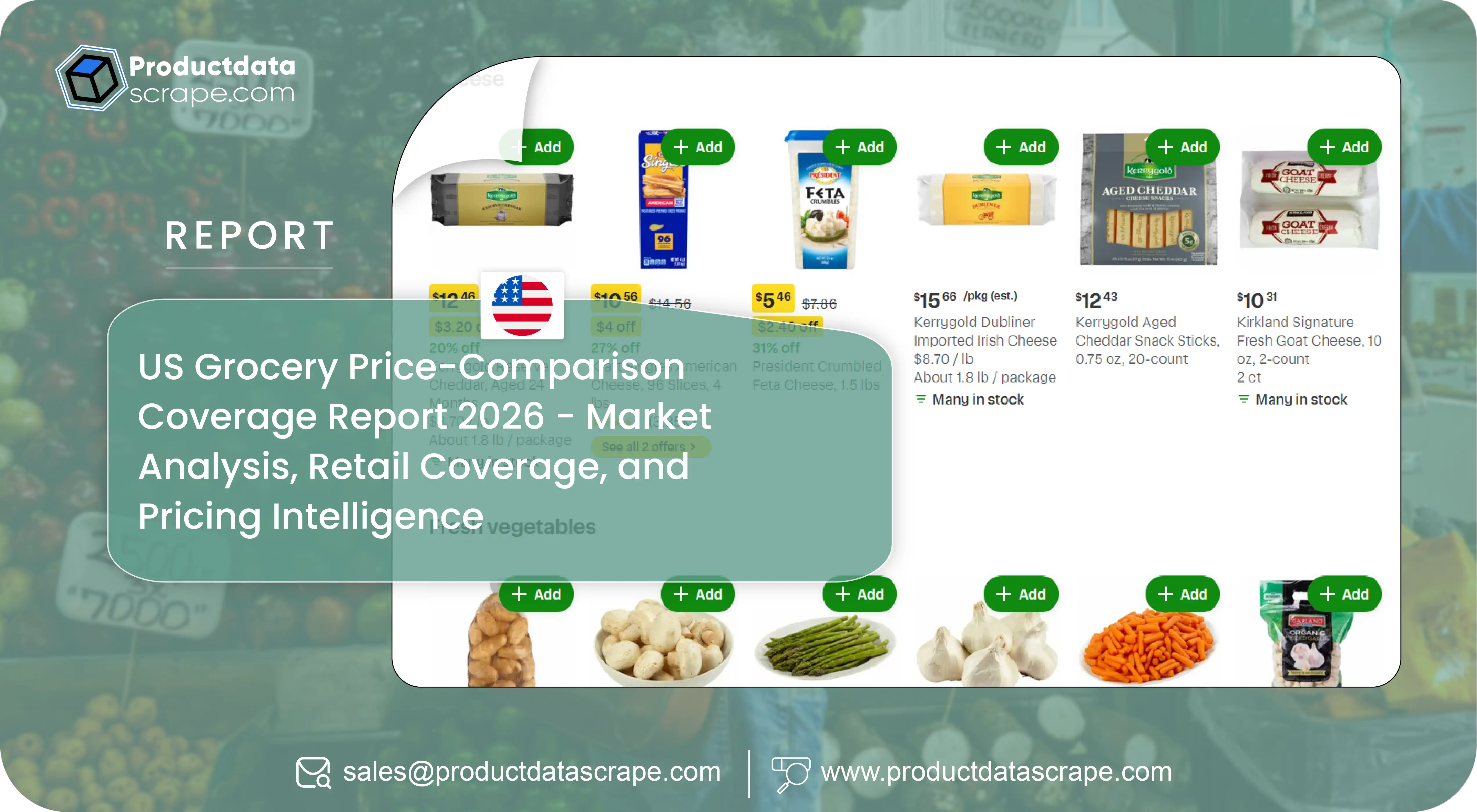 US Grocery Price-Comparison Coverage Report 2026 - Market Analysis, Retail Coverage, and Pricing Intelligence